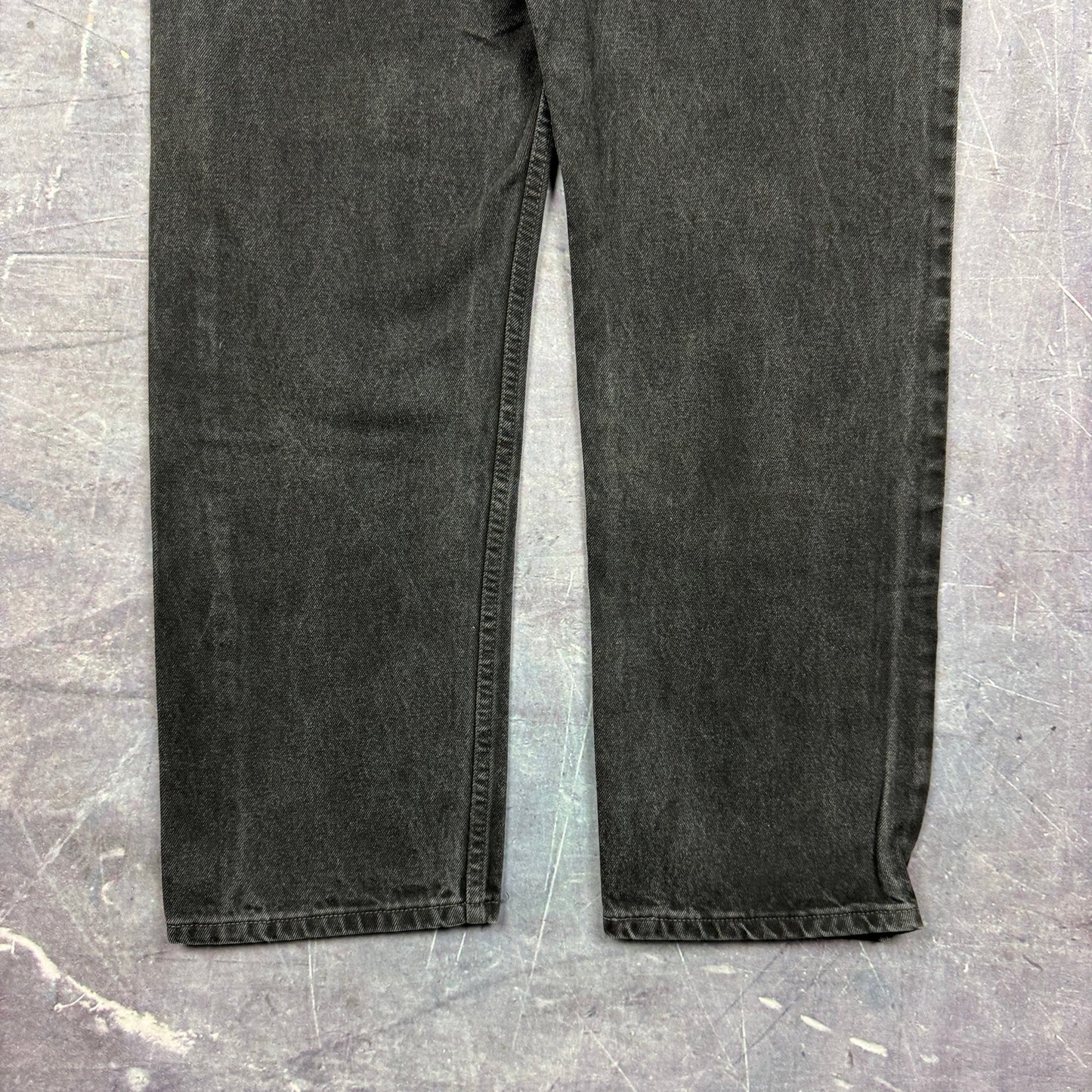 90s Black Levi's 505 Denim Jeans 35x29 0810