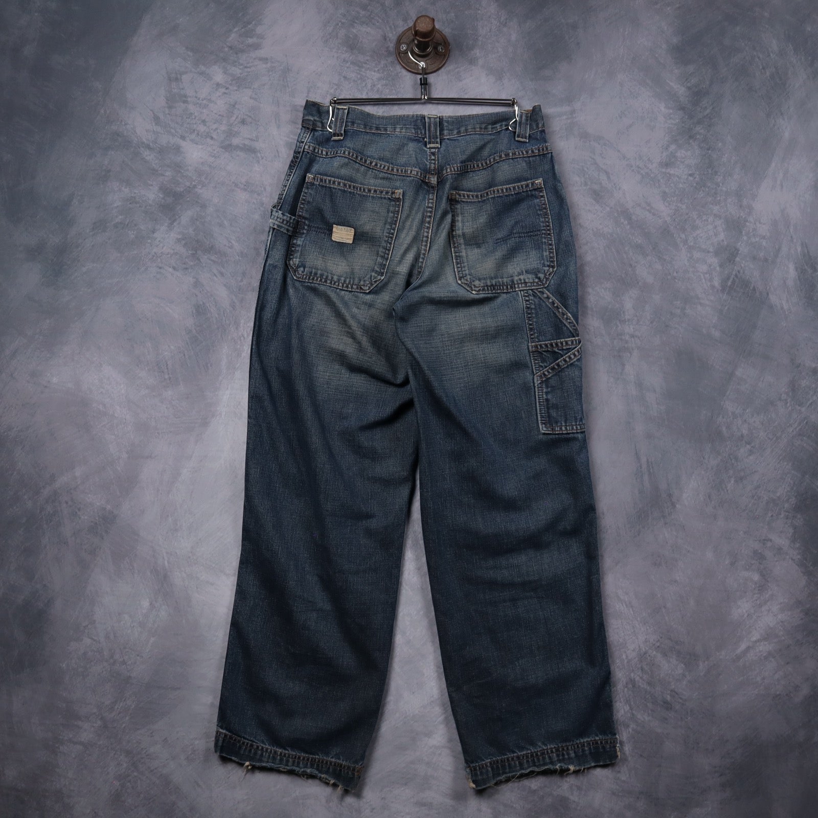 Early 2000s Faded Blue Hunter's Jeans Carpenter Denim 5264