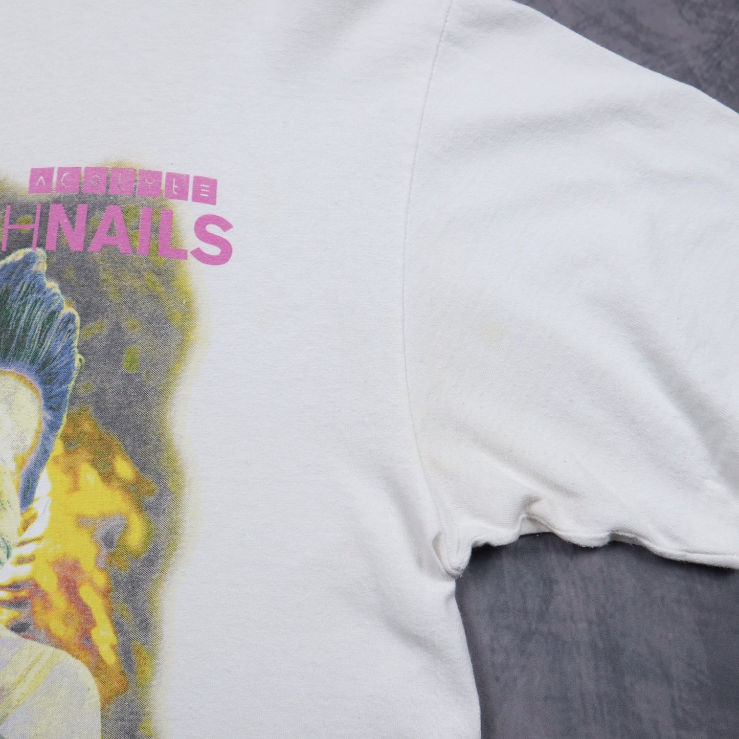 1995 White David Bowie & Nine Inch Nails Tour Shirt 5121
