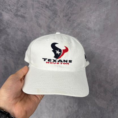 Early 00s White Houston Texans Adidas Hat 6874