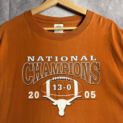 2005 Orange Texas Longhorns National Champions Shirt 4500