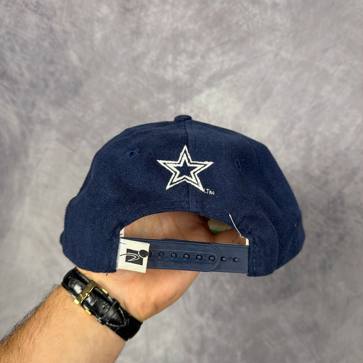 90s Navy Blue Dallas Cowboys Sports Specialties Snapback Hat 6871