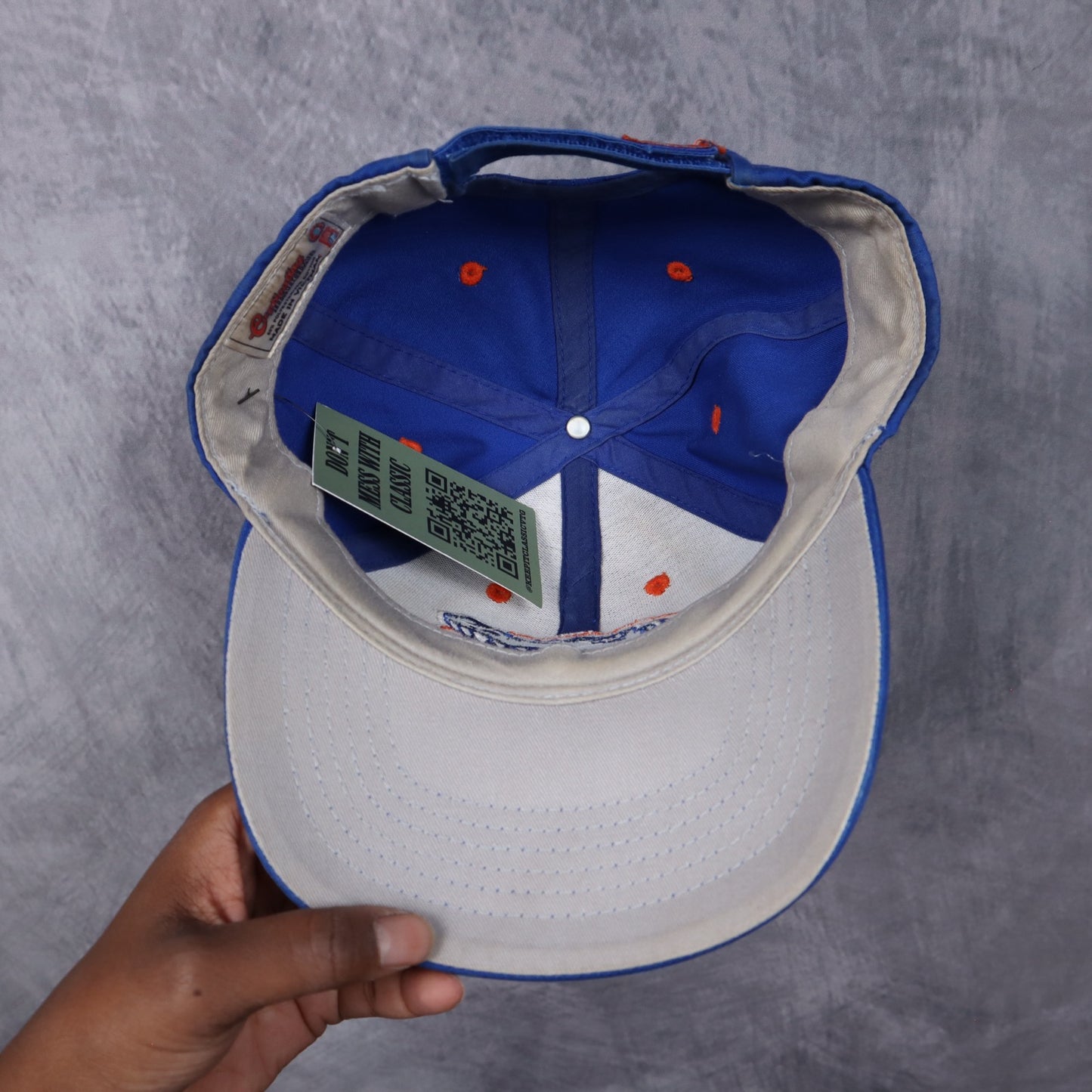 Y2K Blue Florida Gators Snapback Hat 5560