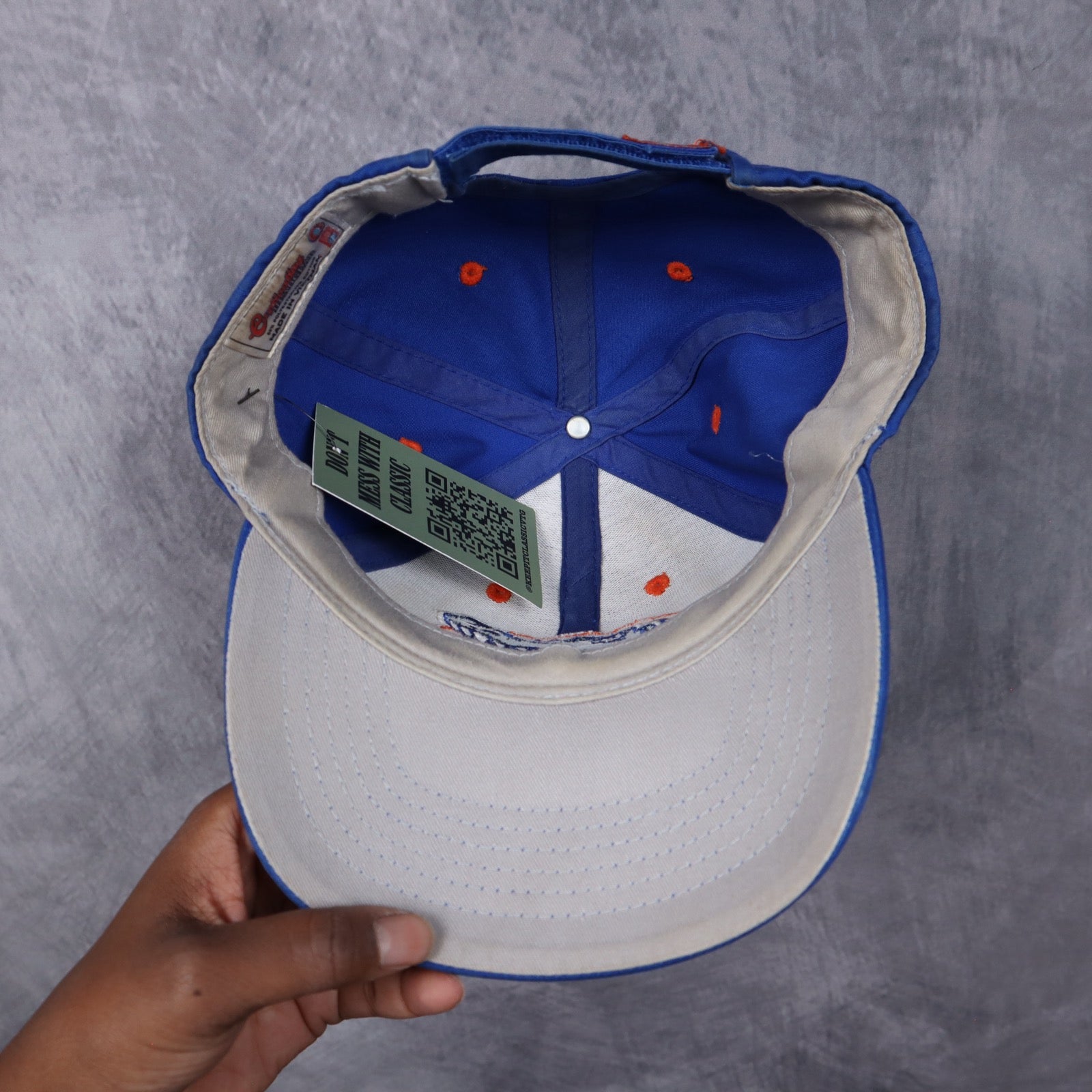 Y2K Blue Florida Gators Snapback Hat 5560