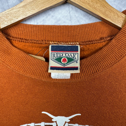 2006 Orange Rose Bowl Texas Longhorns Crewneck Sweatshirt 4370