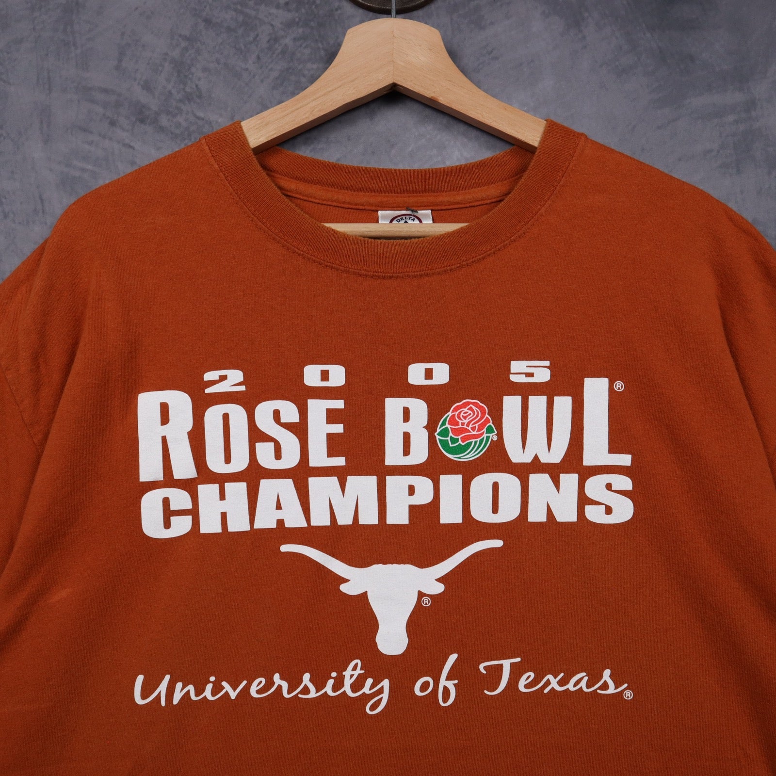 2005 Orange University Of Texas Rose Bowl Champions Shirt 5847