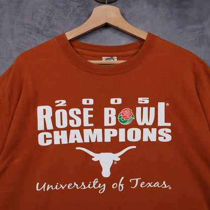 2005 Orange University Of Texas Rose Bowl Champions Shirt 5847