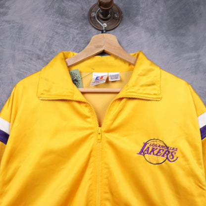 90s Yellow LA Lakers Starter Warm Up Jacket 5071