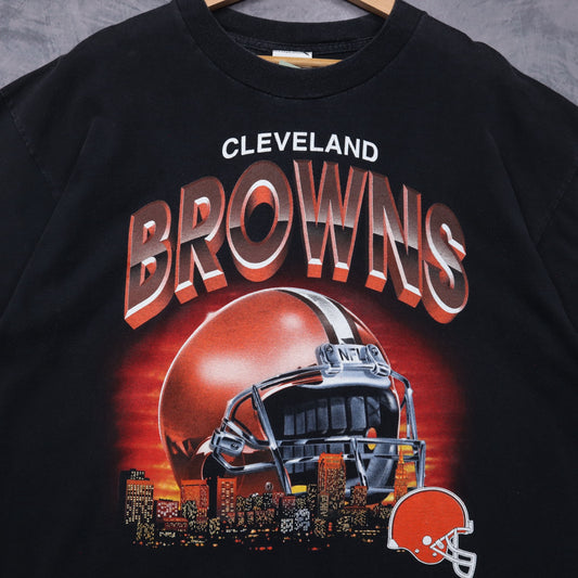 00s Black Cleveland Browns Shirt 6746