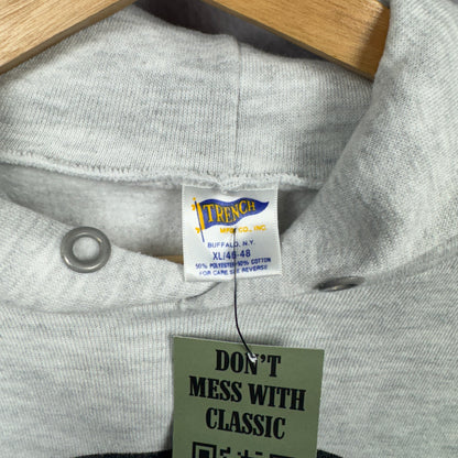 90s Grey Raiders Hoodie 4138