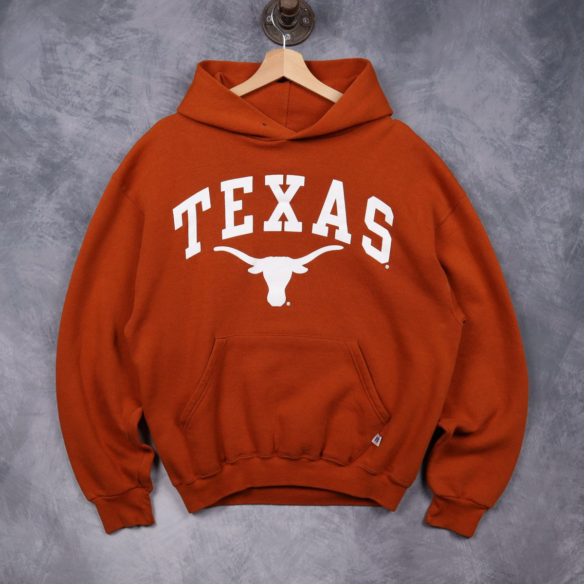 00s Burnt Orange Texas Longhorns Hoodie 5666
