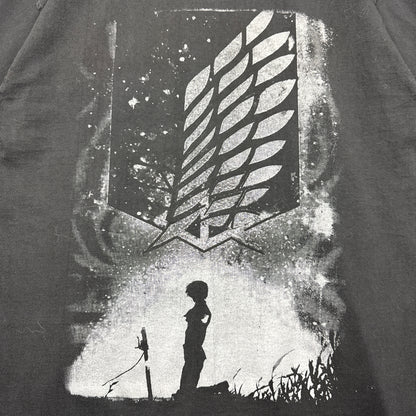 00s Black Attack On Titan Shirt 3586