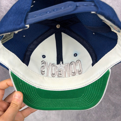 90s Navy Blue Dallas Cowboys Snapback Hat 6868