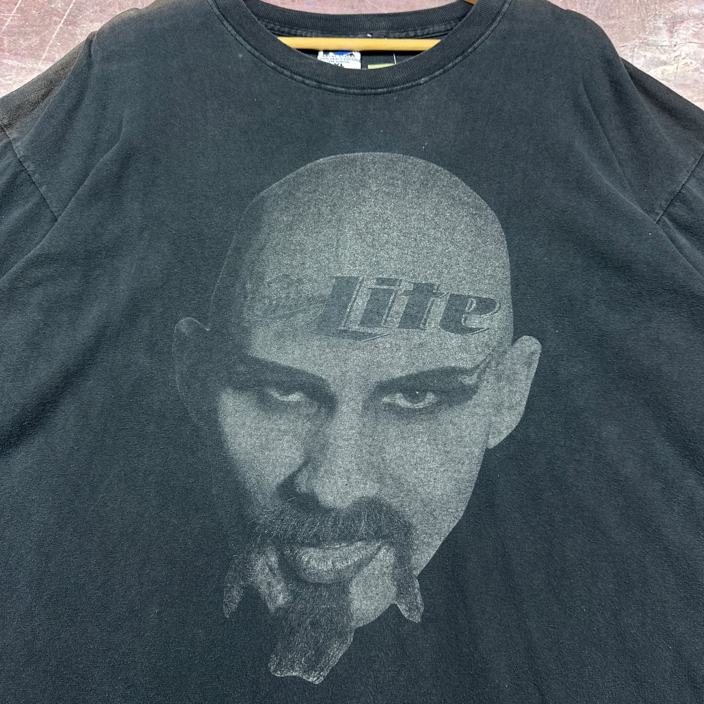 90s Black Miller Lite Shirt 3705