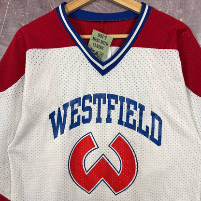 90s White Westfield Hockey Jersey 3383