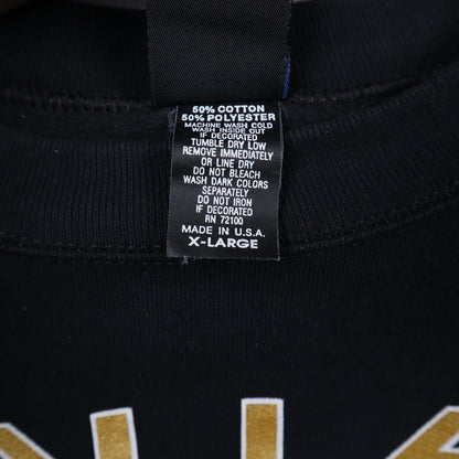 90s Black Dallas Stars Taz Hockey Crewneck Sweatshirt 5103