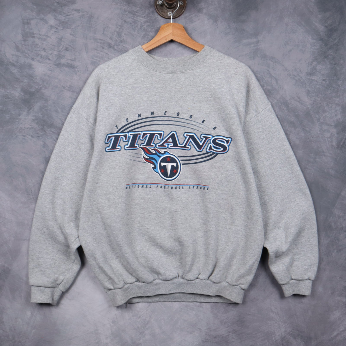 90s Grey Tennessee Titans Crewneck Sweatshirt 6444
