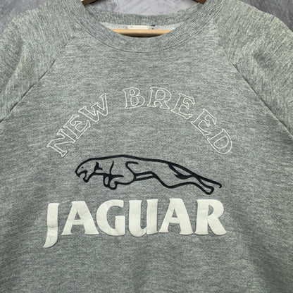 90s Grey New Breed Jaguar Crewneck Sweatshirt 3985