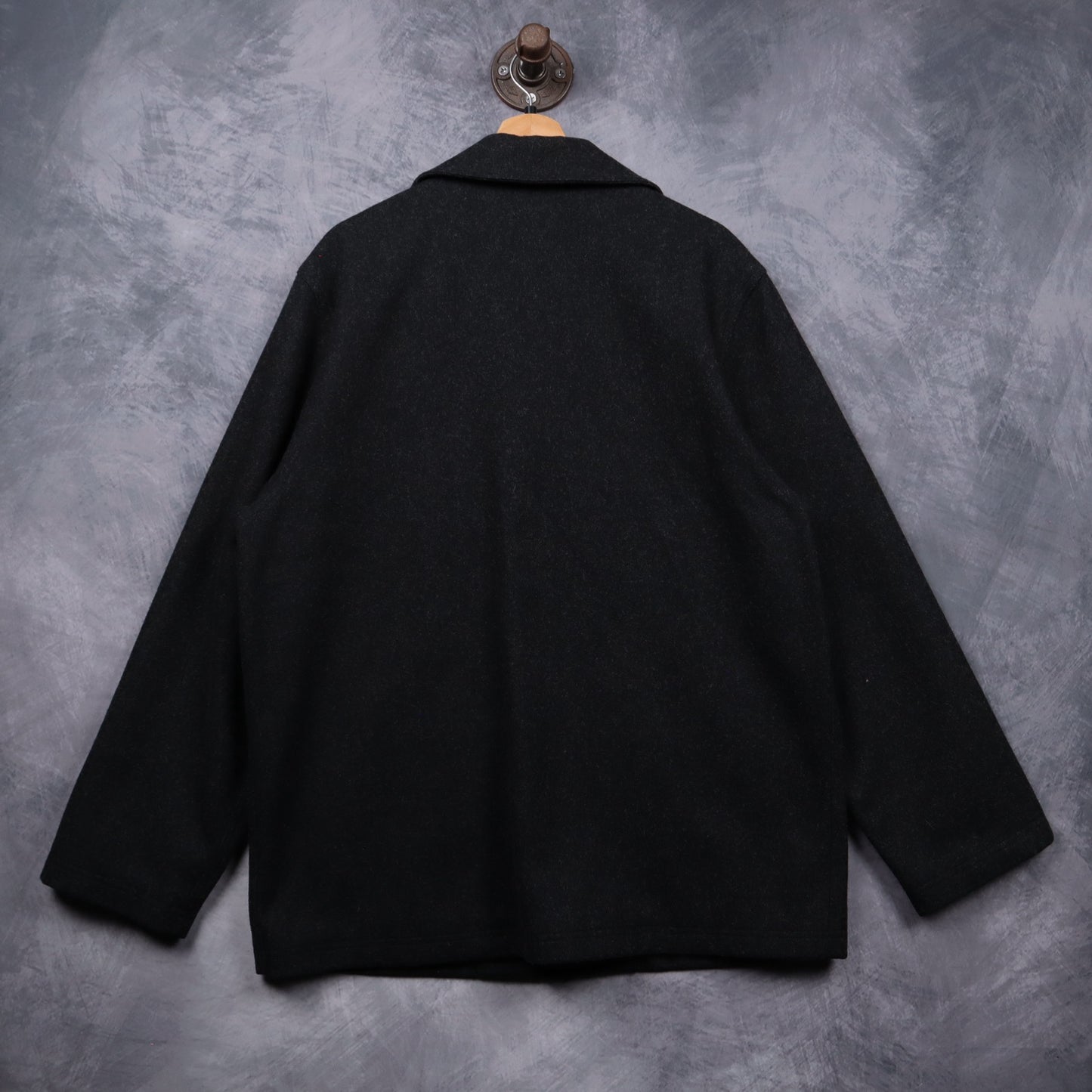 Early 00s Black Polo Jeans Co. Ralph Lauren Wool Jacket 5489