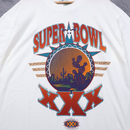 1996 White Super Bowl XXX Shirt 6635