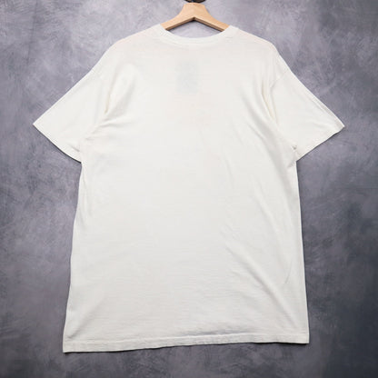 90s White Patriot Versus Scud Gulf War Shirt 4654
