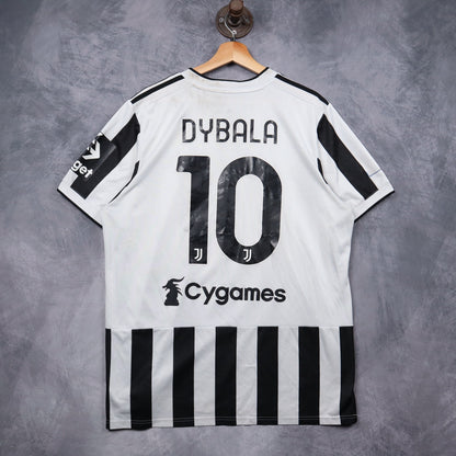 2021 Juventus Dybala #10 Adidas Home Soccer Jersey 5148