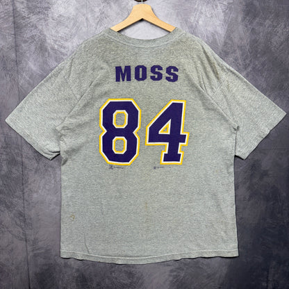 1998 Grey Minnesota Vikings Randy Moss Shirt 4160