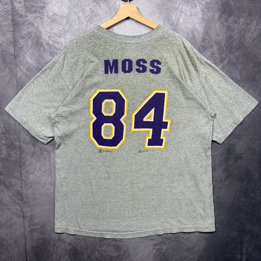 1998 Grey Minnesota Vikings Randy Moss Shirt 4160