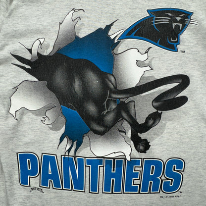 1993 Grey Carolina Panthers Shirt 4225