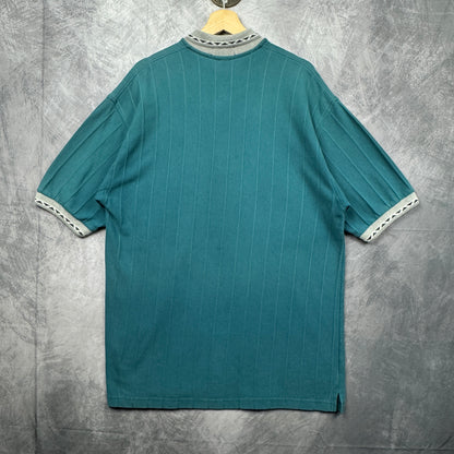 90s Teal Jaguar Polo Shirt 4033