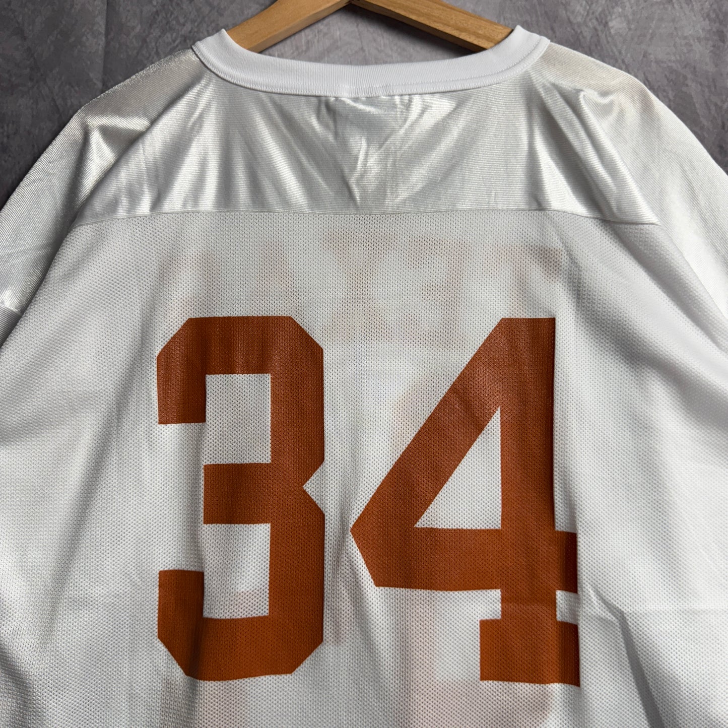 90s White Texas Longhorns Ricky Williams #34 Jersey 4610