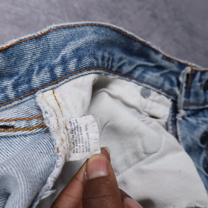 90s Light Wash Levi's Faded Denim Jeans 5057