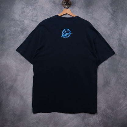 90s Navy Mt. Bluesmore Buddy Guy's Legends Chicago Shirt 5446