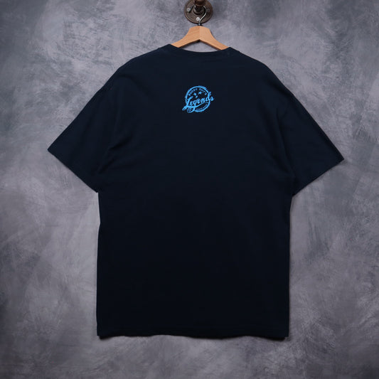 90s Navy Mt. Bluesmore Buddy Guy's Legends Chicago Shirt 5446