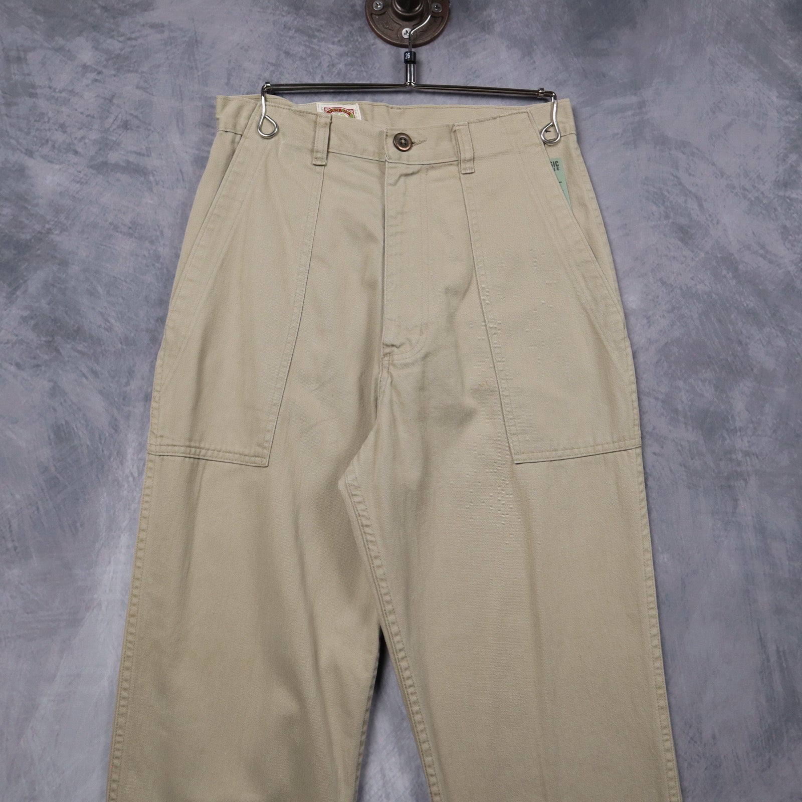 80s Khaki Banana Republic Mill Valley Fatigue Pants 5236