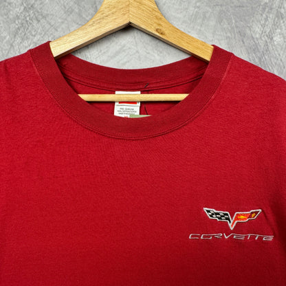 00s Red Chevrolet Corvette Shirt 3964