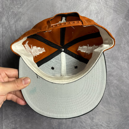 90s Texas Longhorns Hook em Horns Snapback Hat 4635
