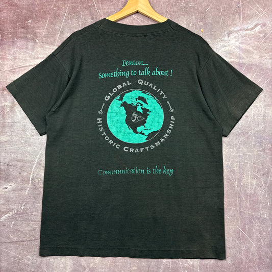 90s Black Fenton Global Shirt 3653