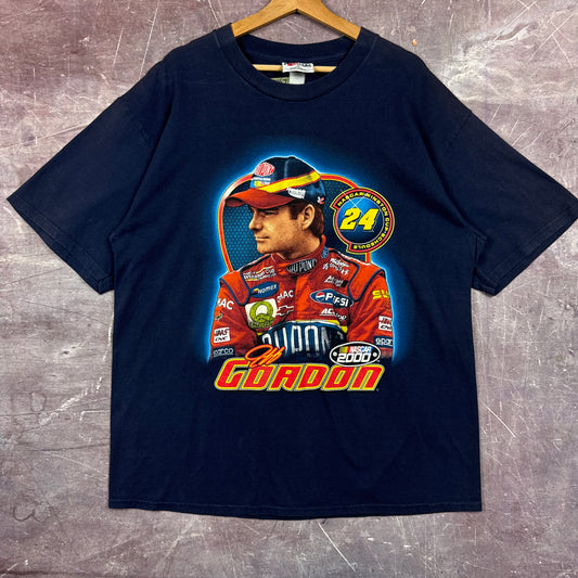 00s Blue Jeff Gordon Nascar Shirt 3282