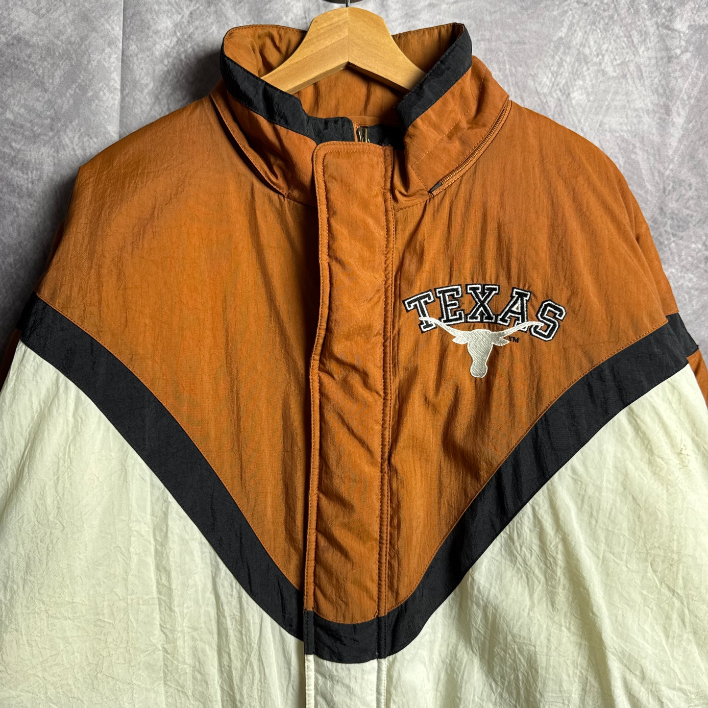 90s Orange Texas Longhorns Apex Puffer Jacket 4454