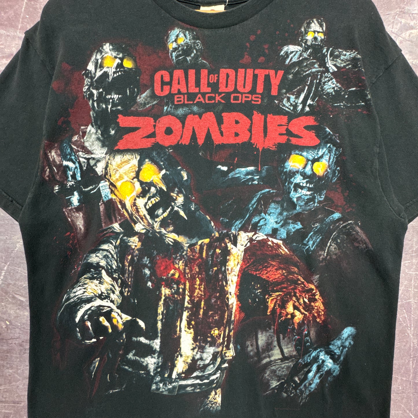 00s Black Call Of Duty Zombies Shirt 3419