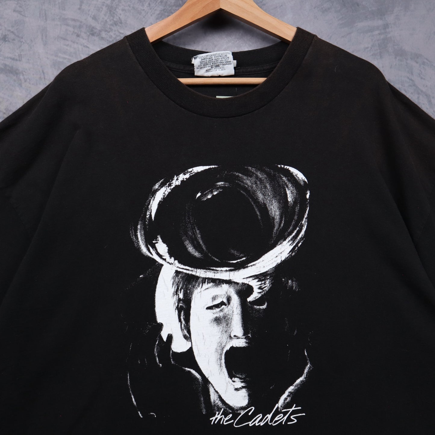 90s Black The Cadets Band Shirt 5497