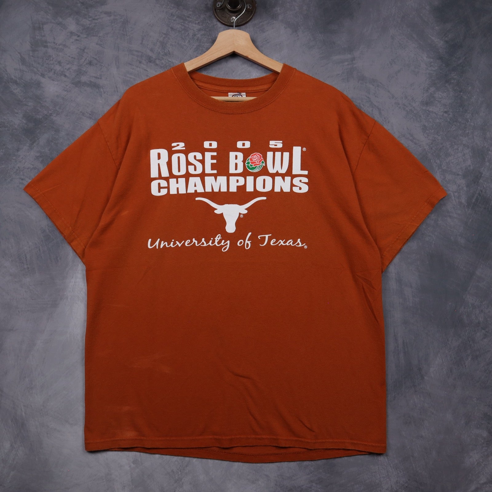 2005 Orange University Of Texas Rose Bowl Champions Shirt 5847