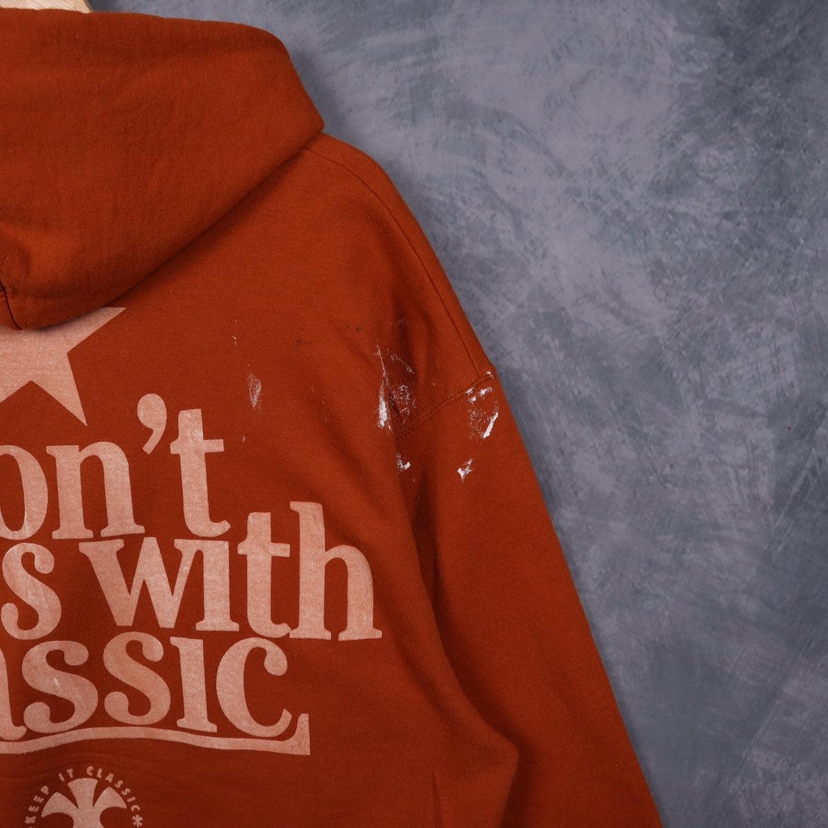 00s Burnt Orange Texas Longhorns Hoodie 5678