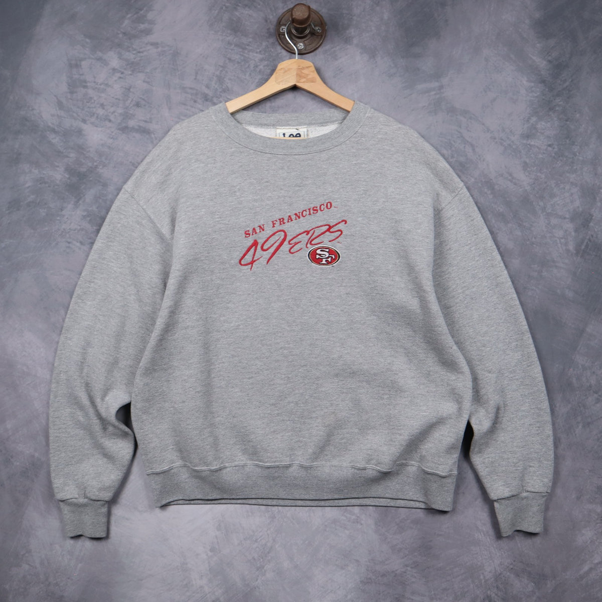 90s Grey San Francisco 49ers Crewneck Sweatshirt 6485