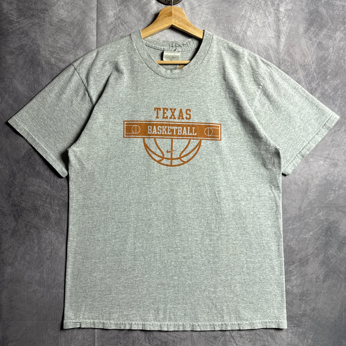 00s Grey Texas Longhorns Nike Basketball Shirt 4528