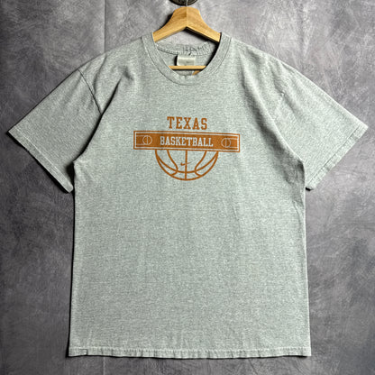 00s Grey Texas Longhorns Nike Basketball Shirt 4528