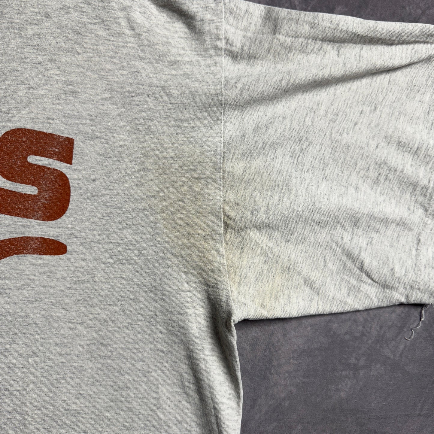 90s Grey Texas Longhorns Reebok Volleyball Shirt 4536