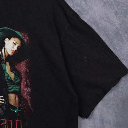 2001 Black Maxwell & Alicia Keys Tour Rap Tee Shirt 5581