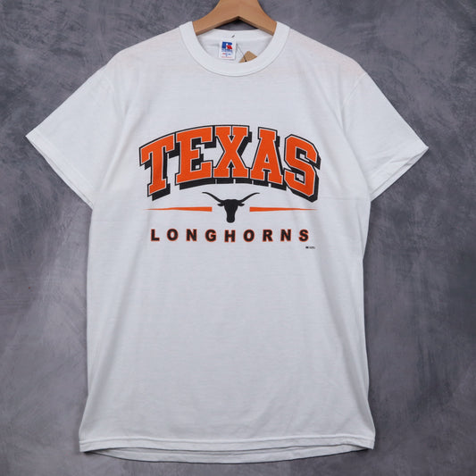 90s White Texas Longhorns Shirt 5960